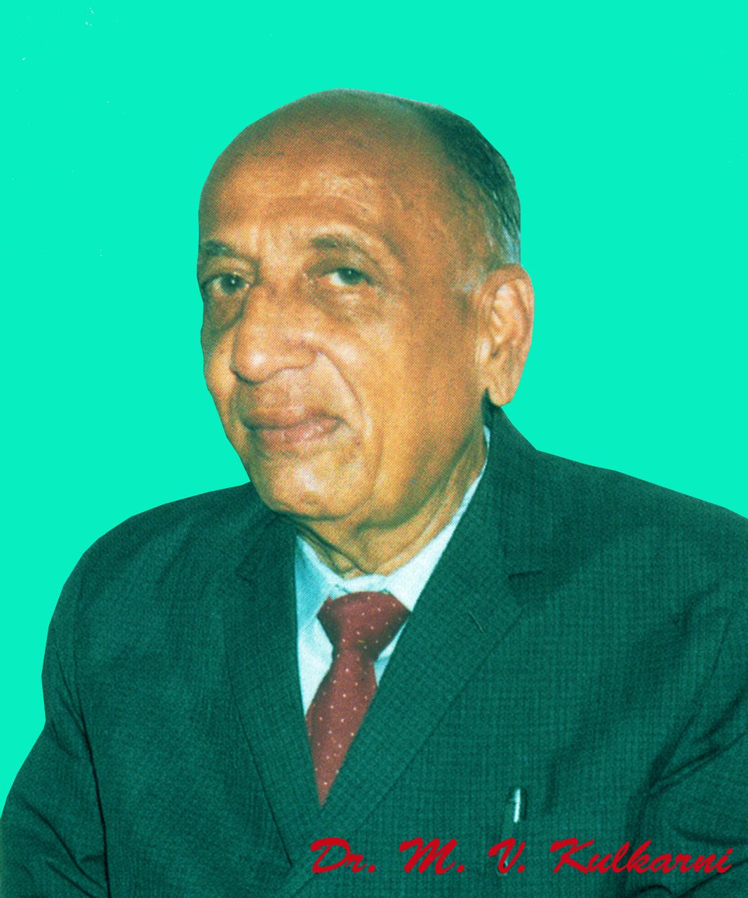 Photo of Dr. M.K. Hawaldar
